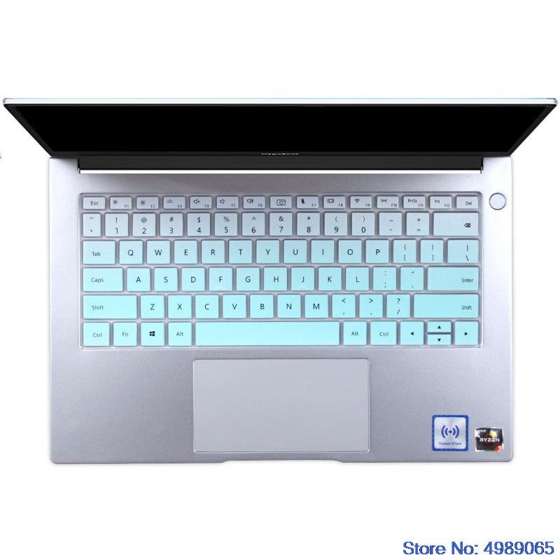 Keyboard Cover Silicone - ซิลิโคนแล็ปท็อปแป้นพิมพ์ป้องกันผิวฟิล์มสําหรับHuawei MateBook D 15 AMD Ryzen