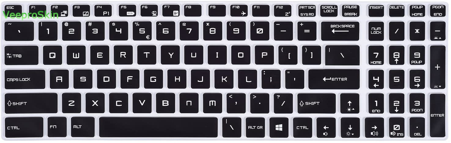 Keyboard Cover Silicone - 17.3 15.6 แป้นพิมพ์แล็ปท็อปสําหรับ MSI GL62M GT62VR