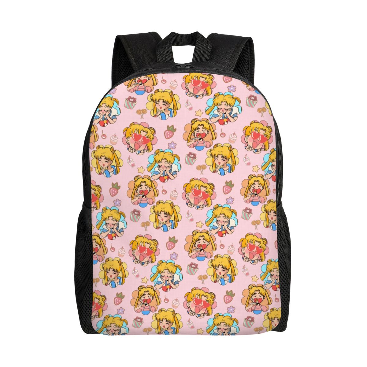 Laptop Accessories For Students - กระเป๋าเป้สะพายหลัง S-Sailors M-Moons Mangas Japan แบบปรับแต่งได้สำหรับผู้ชายผู้หญิงโรงเรียนนักศึกษาวิทยาลัยกระเป๋าหนังสือเหมาะกับกระเป๋าแล็ปท็อปขนาด