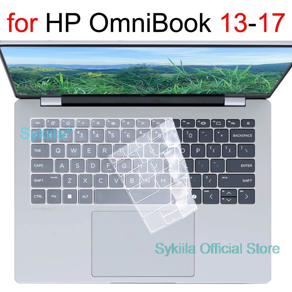 Keyboard Cover Silicone - ฝาครอบคีย์บอร์ดสำหรับ HP Omnibook 3 5 7