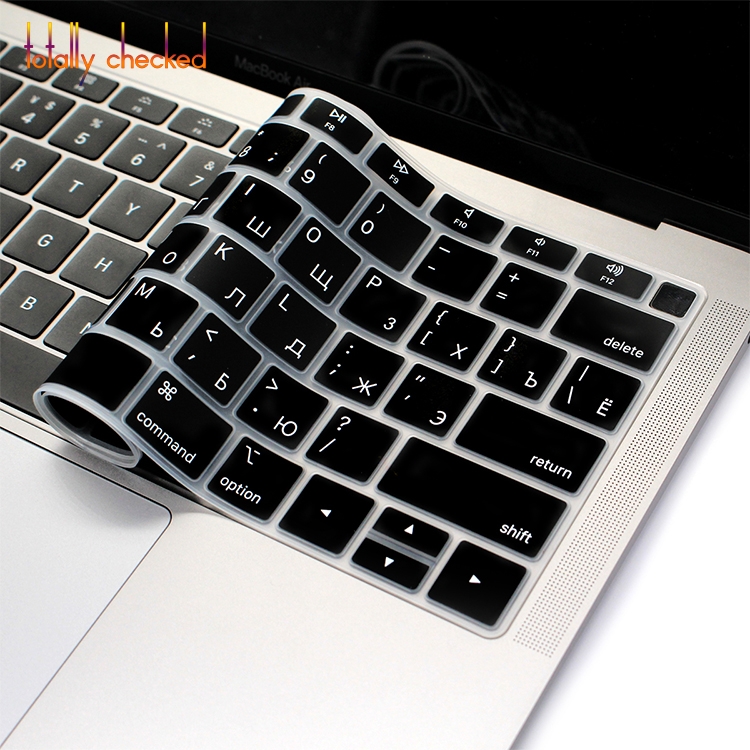 Keyboard Cover Silicone - รัสเซียแป้นพิมพ์แล็ปท็อปสำหรับ MacBook Air 13 นิ้ว 2018