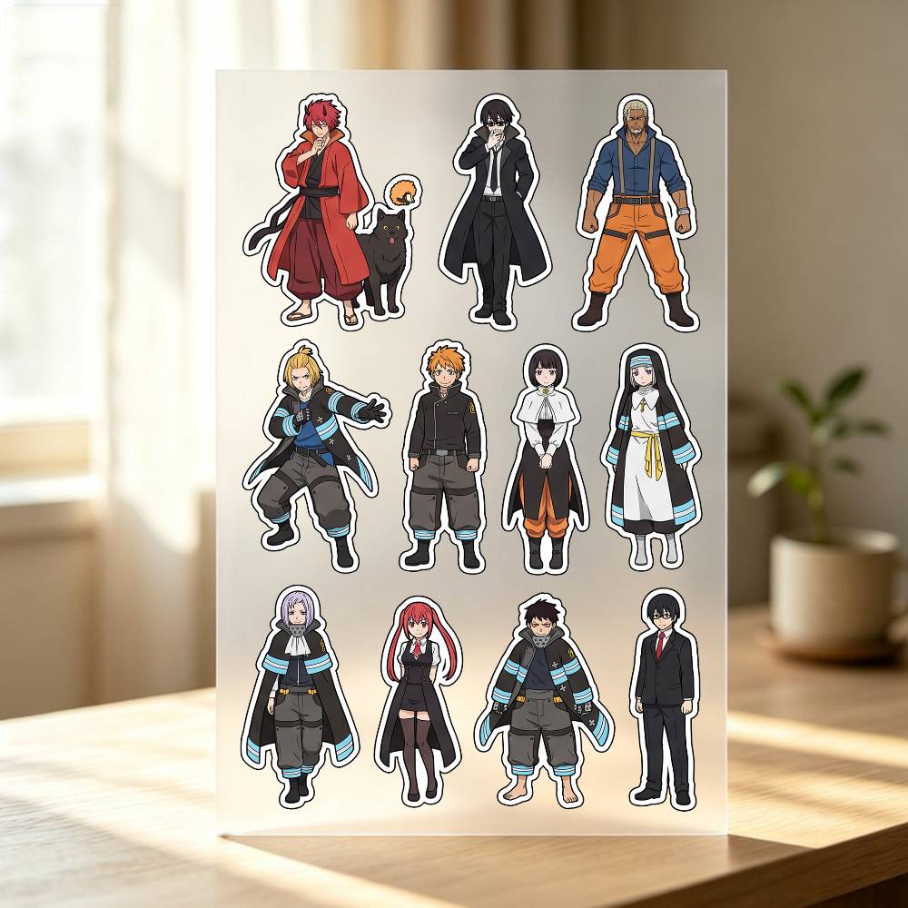 สติ๊กเกอร์ Fire F-orce 1 ชิ้น  - Laptop Accessories Wallpaper บทวิจารณ์และราคา