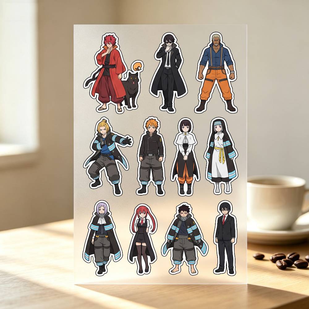 สติ๊กเกอร์ Fire F-orce 1 ชิ้น  - Laptop Accessories Wallpaper บทวิจารณ์และราคา