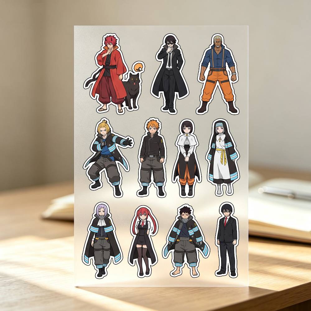 สติ๊กเกอร์ Fire F-orce 1 ชิ้น  - Laptop Accessories Wallpaper บทวิจารณ์และราคา