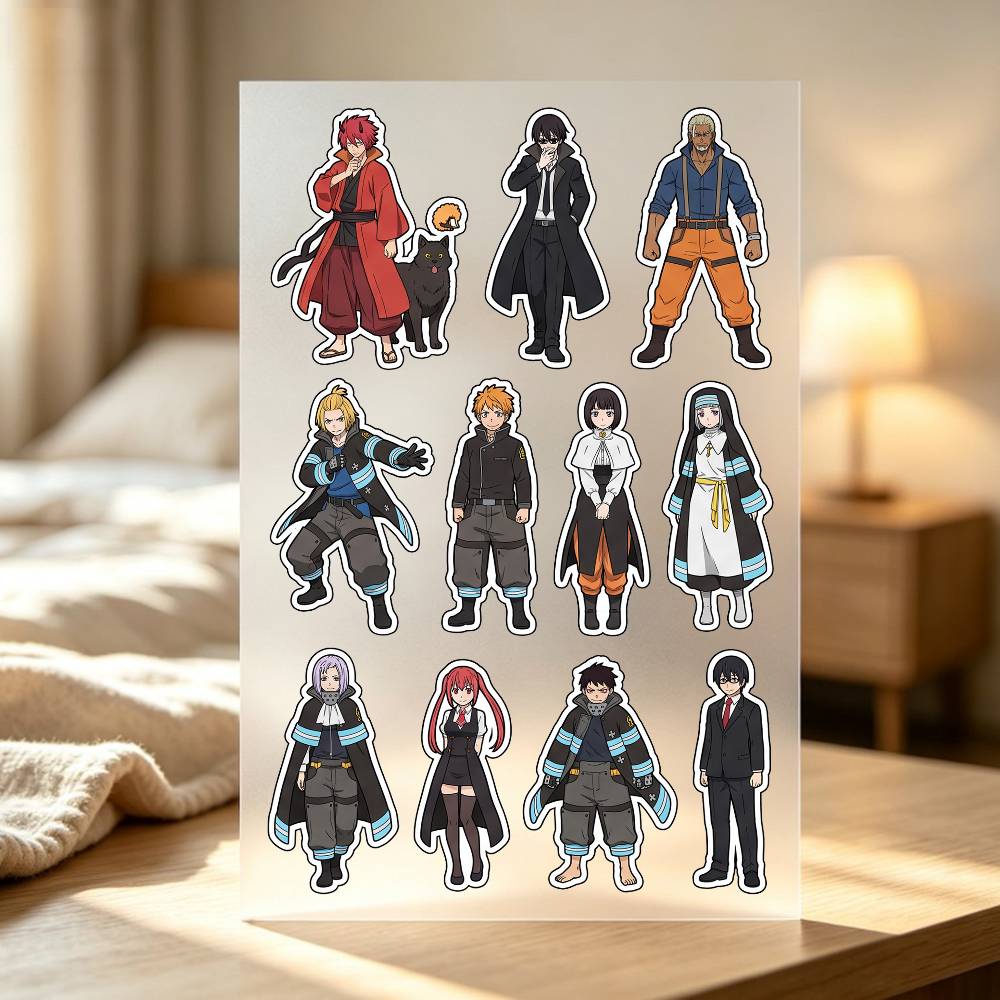 สติ๊กเกอร์ Fire F-orce 1 ชิ้น  - Laptop Accessories Wallpaper บทวิจารณ์และราคา