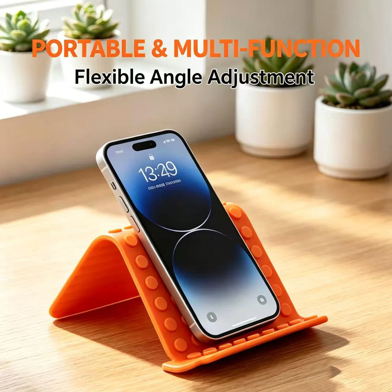 ขาตั้งโทรศัพท์แบบพกพา ปรับมุมไ - Laptop Accessories Organizer บทวิจารณ์และราคา