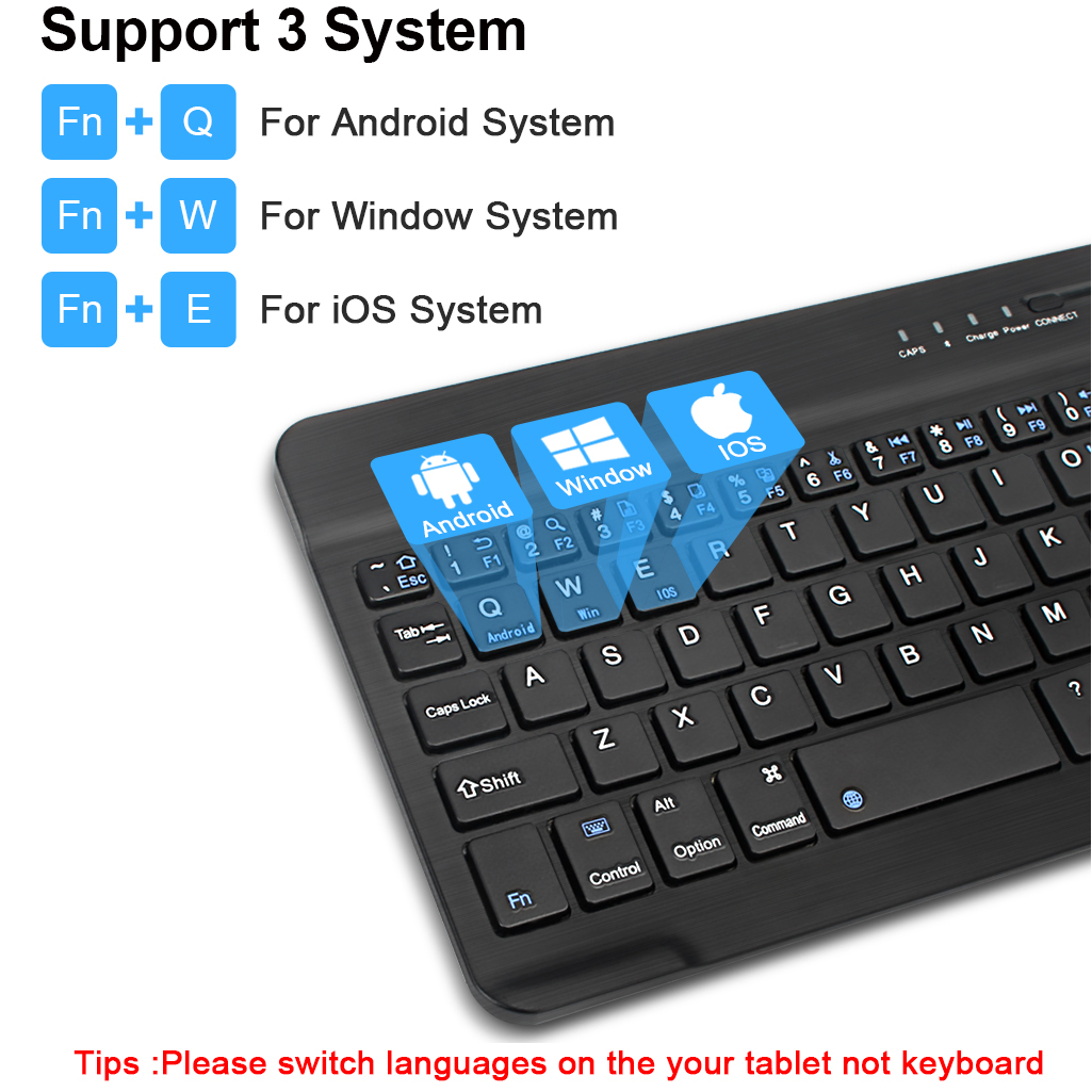 คีย์บอร์ดไร้สายภาษาสเปนภาษาฝรั - Laptop Accessories Combo บทวิจารณ์และราคา