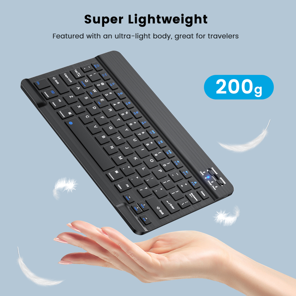 คีย์บอร์ดไร้สายภาษาสเปนภาษาฝรั - Laptop Accessories Combo บทวิจารณ์และราคา
