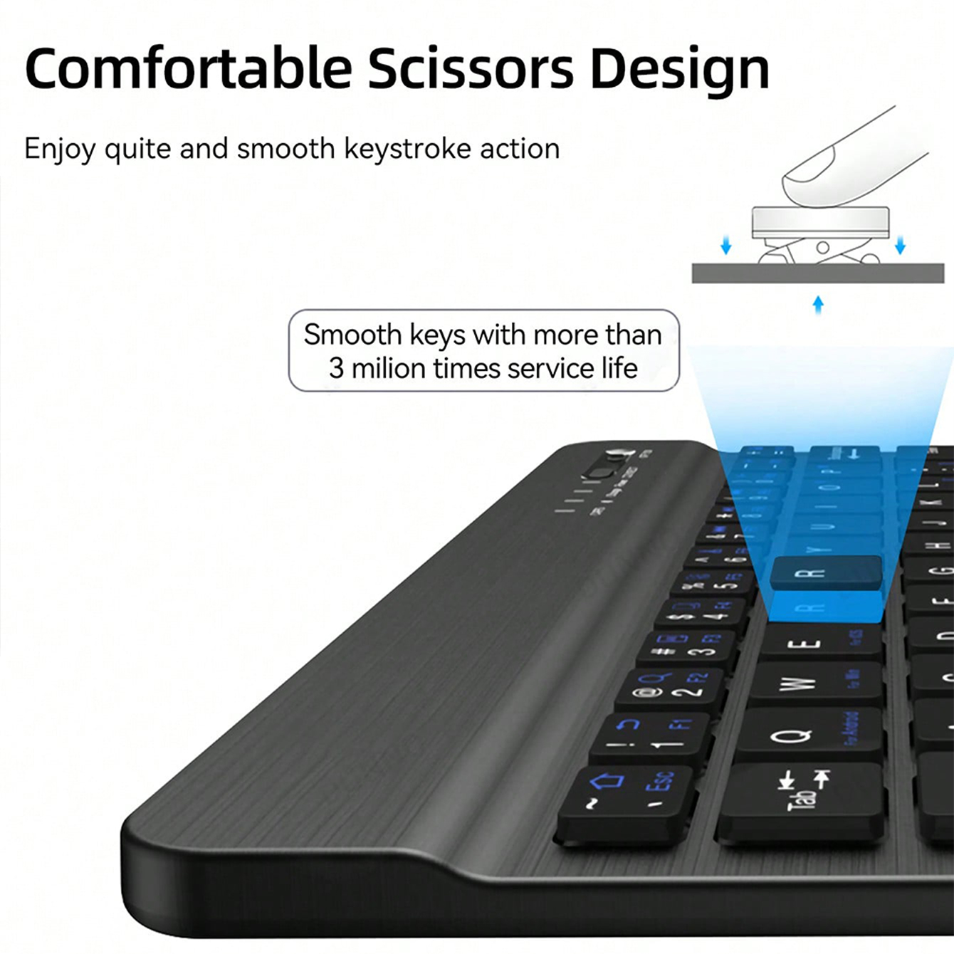 คีย์บอร์ดหลายภาษาสําหรับแท็บเล - Laptop Accessories Combo บทวิจารณ์และราคา