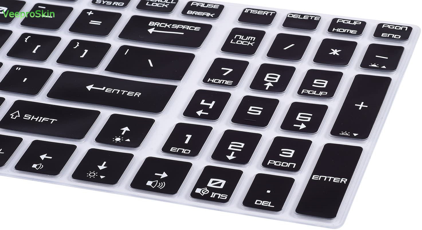 17.3 15.6 แป้นพิมพ์แล็ปท็อปสํา - Keyboard Cover Silicone บทวิจารณ์และราคา