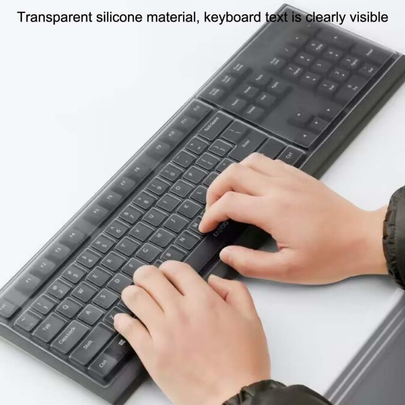 แผ่นป้องกันคีย์บอร์ดซิลิโคนบาง - Keyboard Cover Silicone บทวิจารณ์และราคา