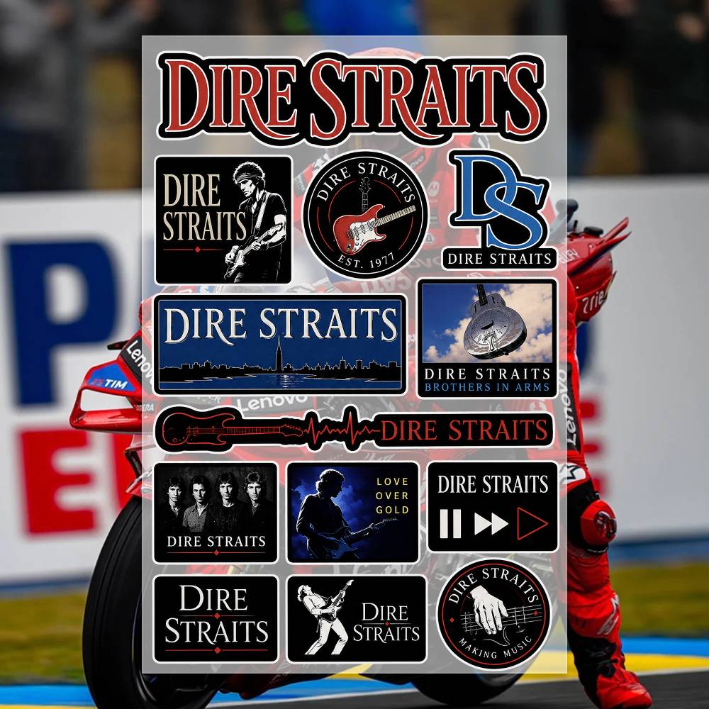 สติ๊กเกอร์ D-Dire Straits สติ๊ - Laptop Accessories Wallpaper บทวิจารณ์และราคา