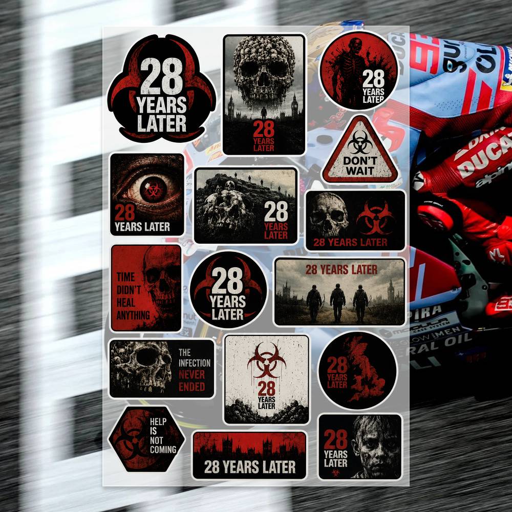 28 Y-ears L-ater สติ๊กเกอร์มอเ - Laptop Accessories Wallpaper บทวิจารณ์และราคา