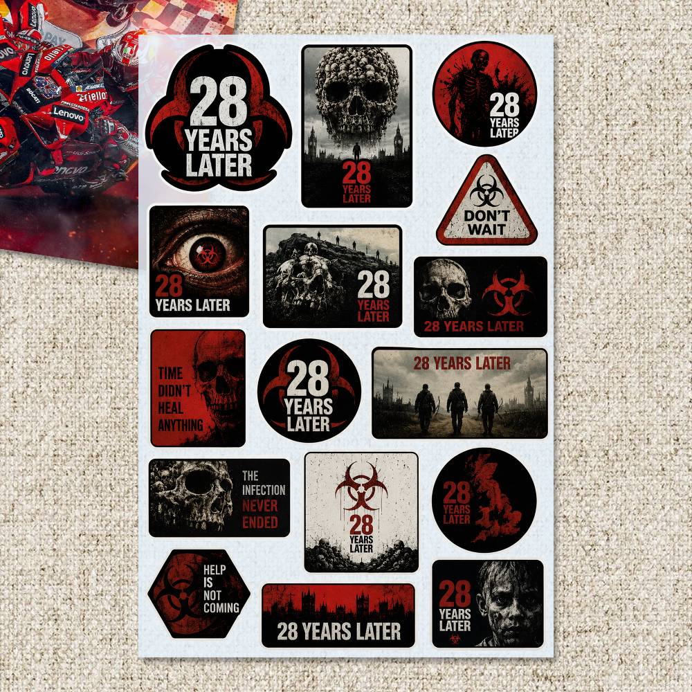 28 Y-ears L-ater สติ๊กเกอร์มอเ - Laptop Accessories Wallpaper บทวิจารณ์และราคา