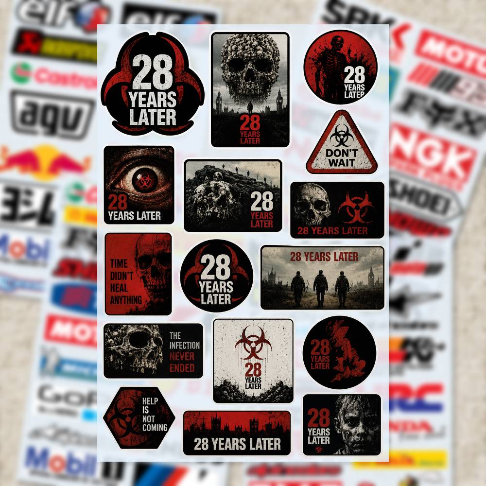 28 Y-ears L-ater สติ๊กเกอร์มอเ - Laptop Accessories Wallpaper บทวิจารณ์และราคา