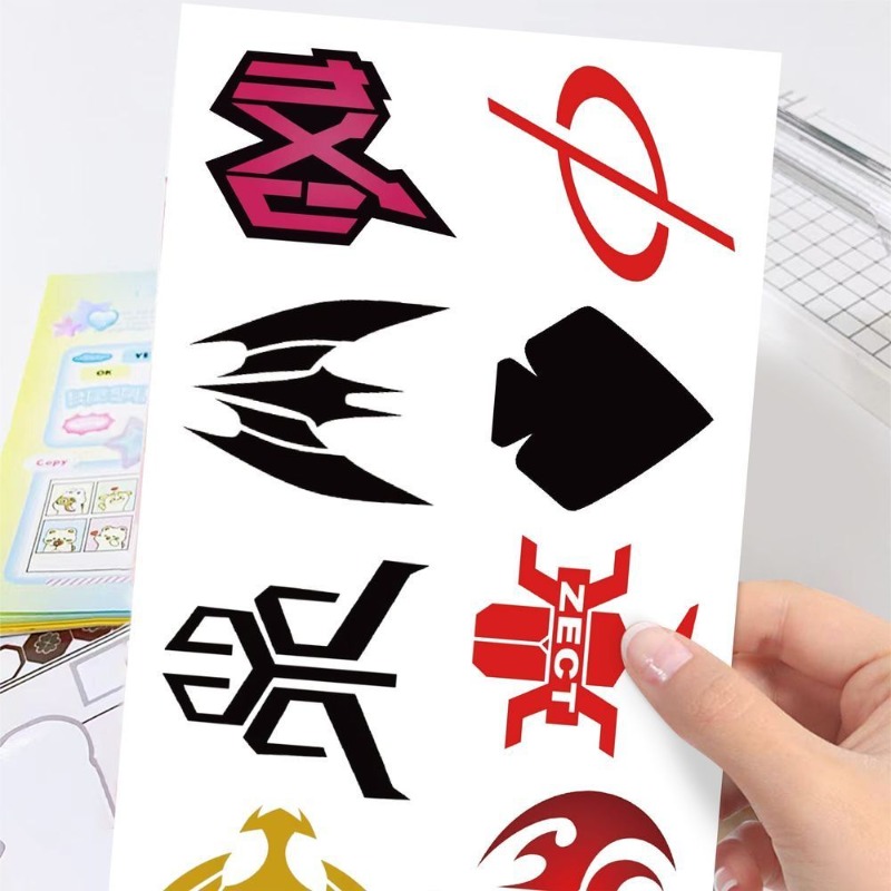 60 แผ่นสติกเกอร์โลโก้คาเมนไรเด - Laptop Accessory บทวิจารณ์และราคา